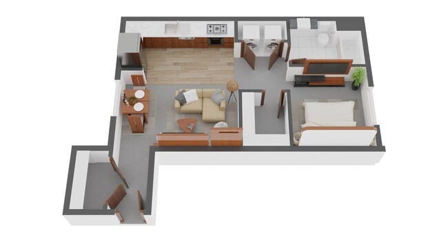 Floorplan - Washington Heights Apartments