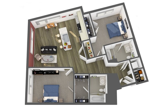 Floorplan - Studio 3807