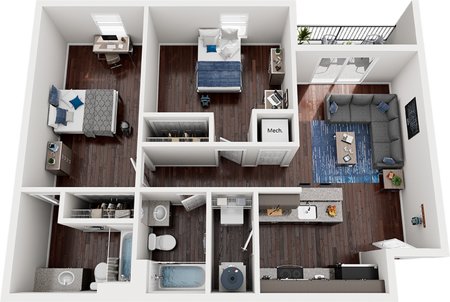 21-Pearl-2x2-Floor-Plan - 21 Pearl
