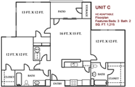 Floorplan - Villas on the Hill