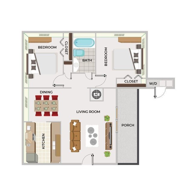 Floorplan - Abode Apartment Homes