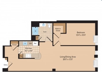 1BR/1BA - North Hills Highlands Senior Living