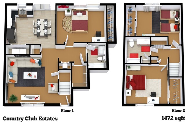 Spacious Floor Plan!! - Country Club Estates