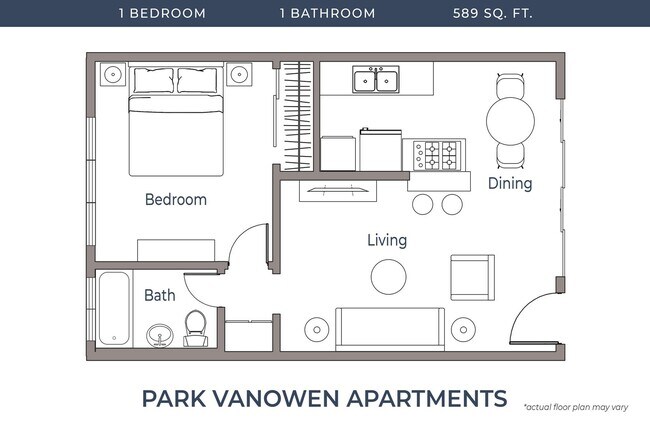 Floorplan - Park Vanowen Apartments