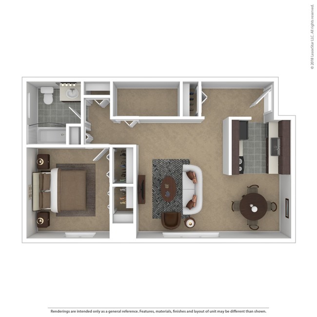 Floorplan - Ashbury Place Apartments