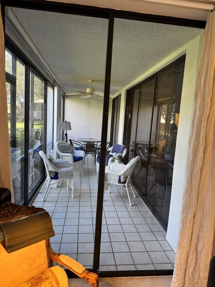 Lanai that can be enclosed or Screened - 14 Turtle Creek Dr