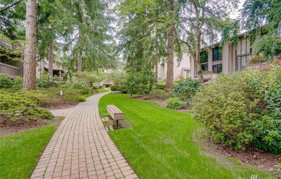 Park like pathway in gated community. - 13730 15th Ave NE