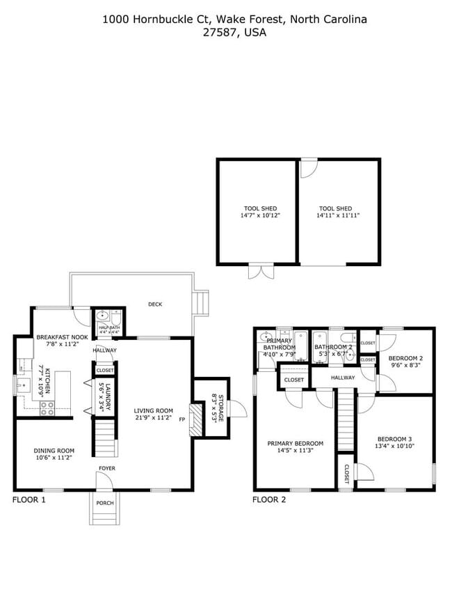 Building Photo - Spacious 3BR 2 BA Home with Wooden Deck in Wake Forest