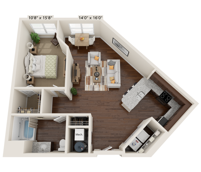 Floorplan - The Bend Arbordale
