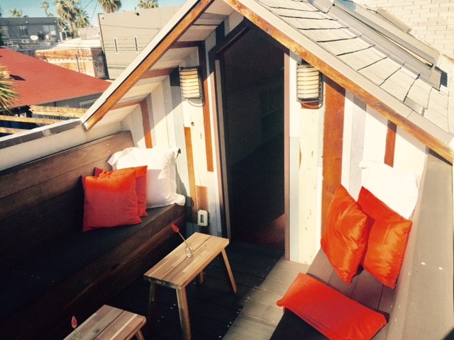 Master Bedroom Patio - 1439 Cabrillo Ave