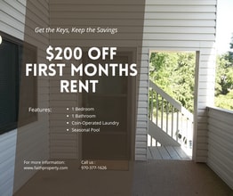 Building Photo - Bright Top Floor 1-Bedroom Near CSU + $200...