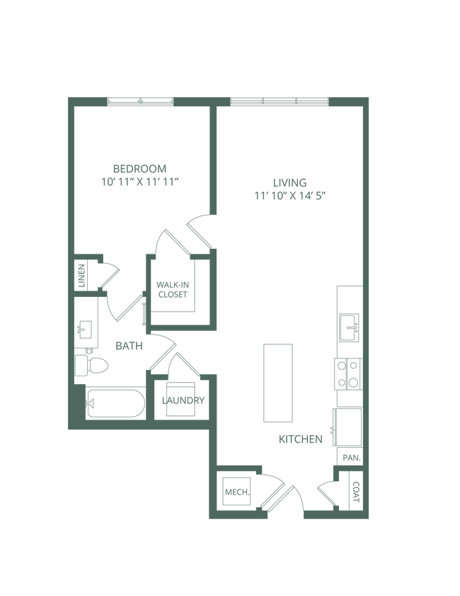 Floorplan - The Bellevue
