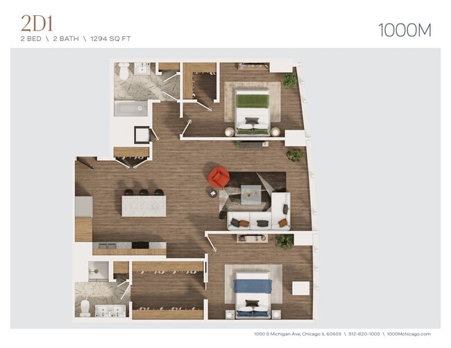 Floorplan - 1000M