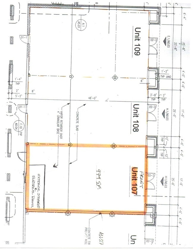floorplan - The Corners