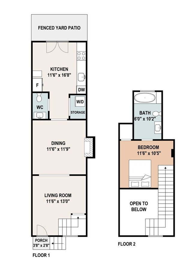 Building Photo - Uptown Renovated 1/1.5 apartment with Private Backyard