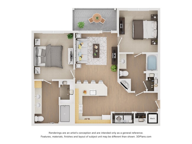 Floorplan - McCrory Flats