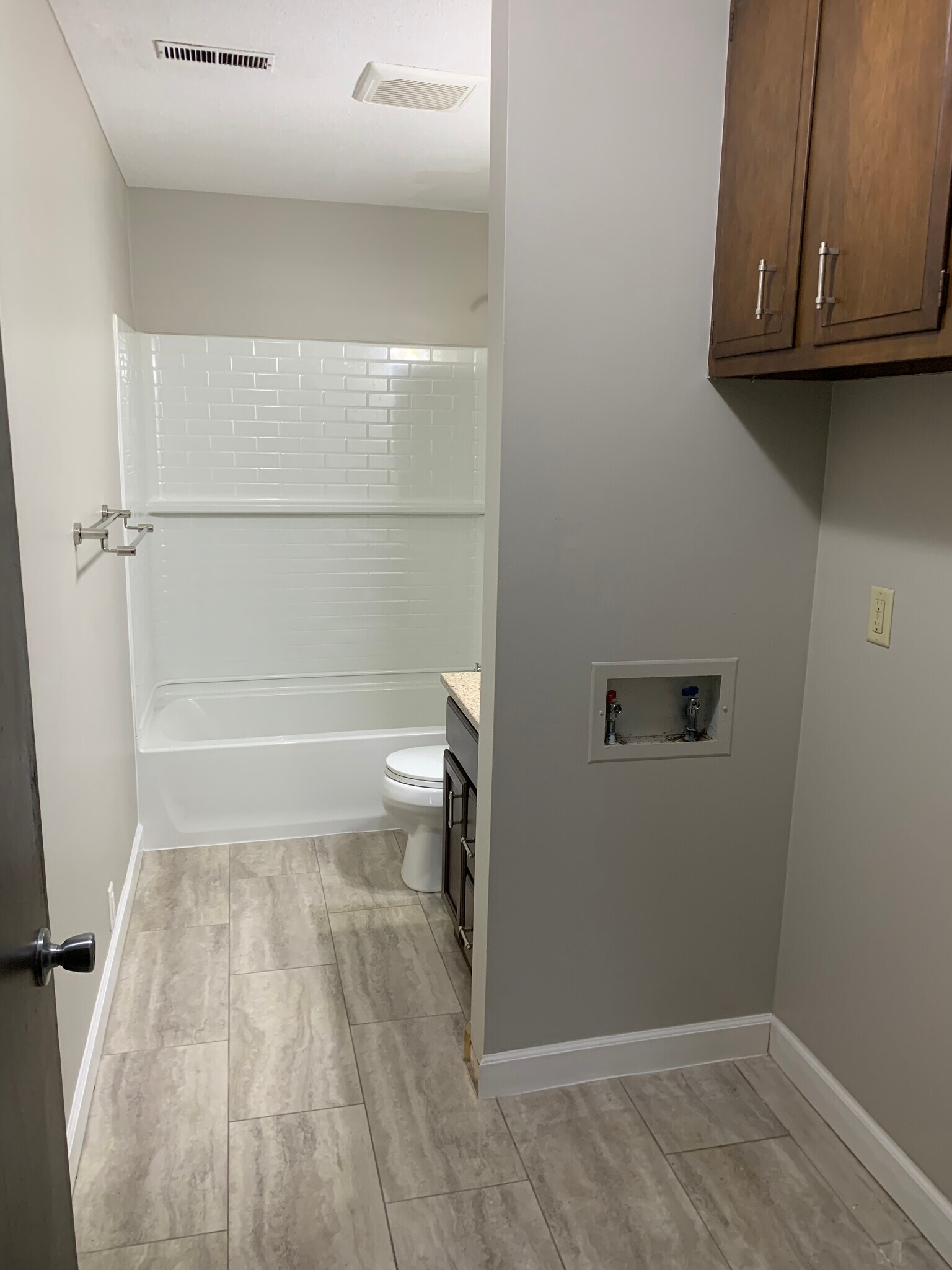 Bathroom with laundry area - 4832 Ginny ave
