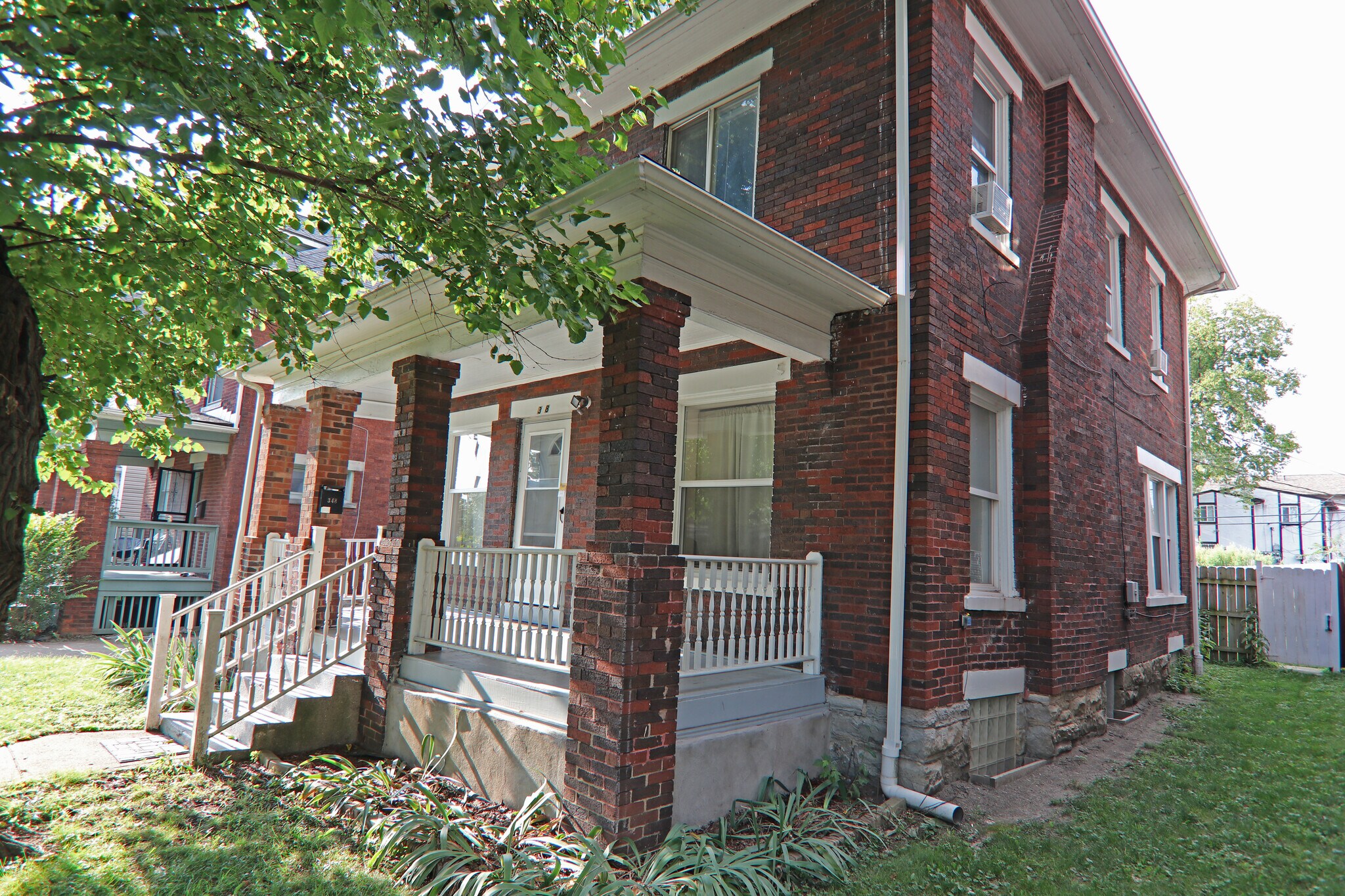 Right side exterior of house. - 348 Chittenden Ave