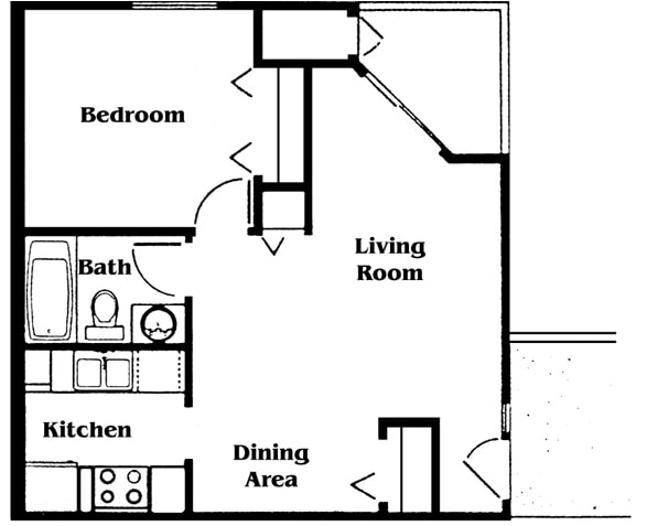 1BR/1BA - Metro on First