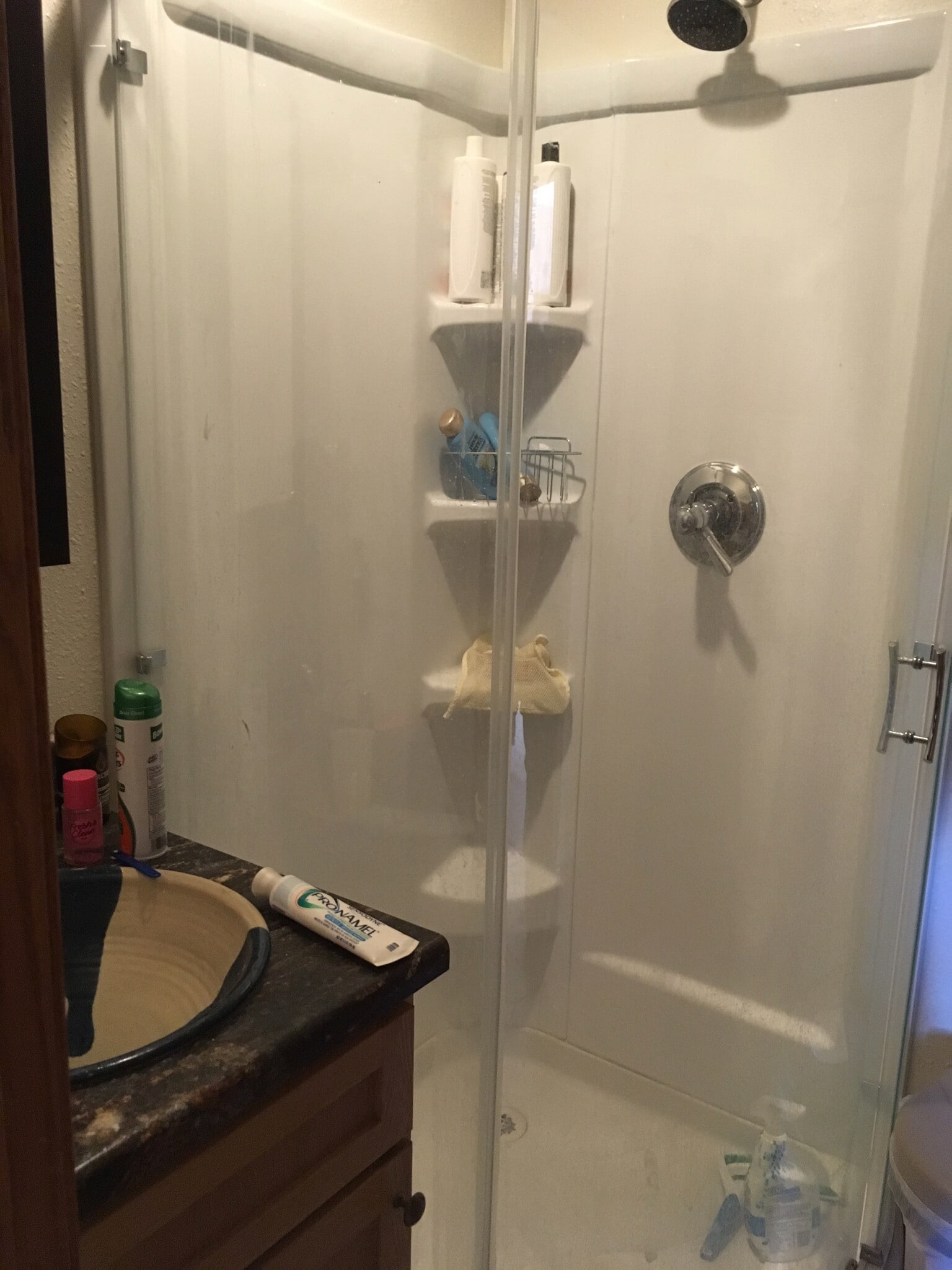 Bathroom in W unit - 7652 Gartner Rd