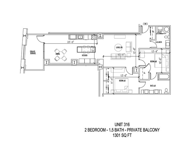 Unit #316 - B on Lindell