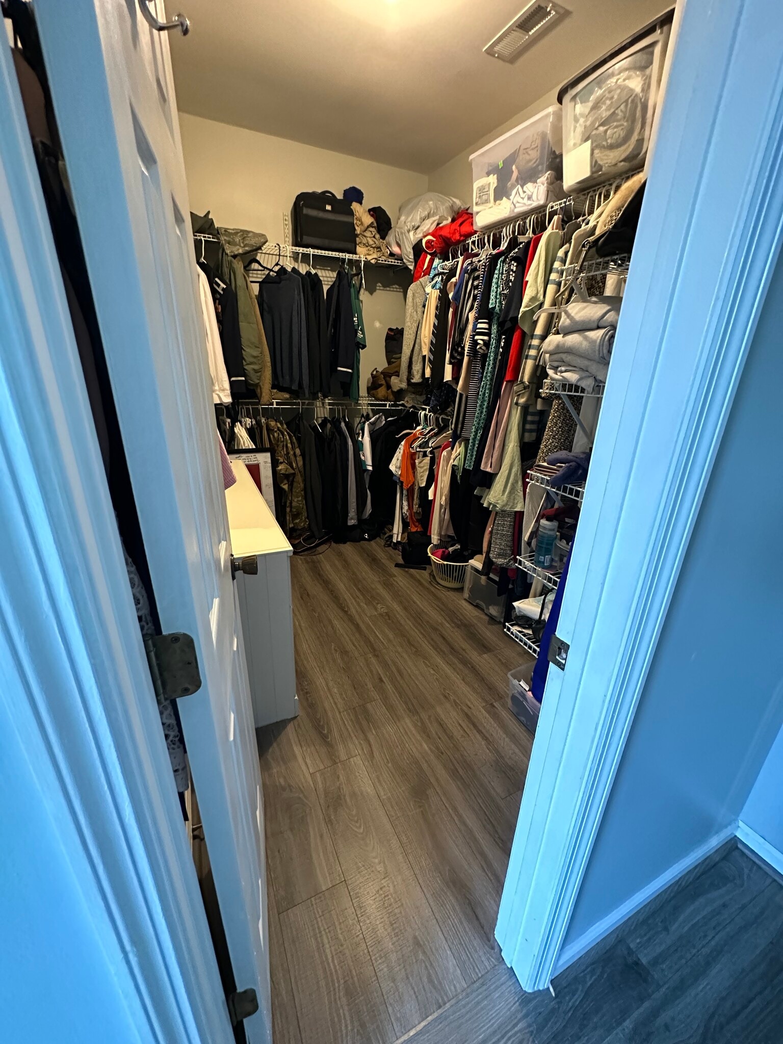 Master Bedroom Closet - 121 Candleberry Cir