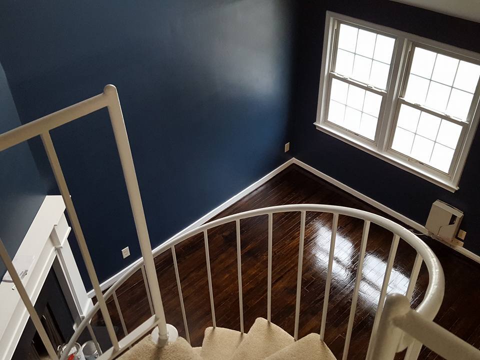 Indoor view from loft - 8207 Grubb Road