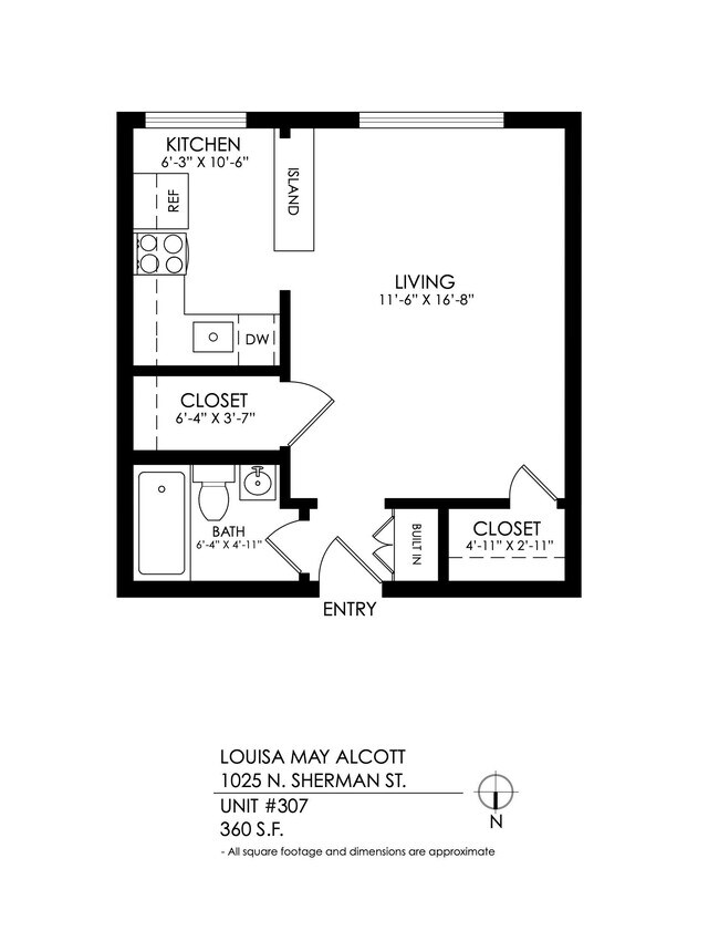 Floorplan - Louisa May Alcott