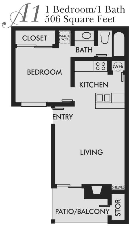 Floorplan - Brandon Oaks Apartment Homes