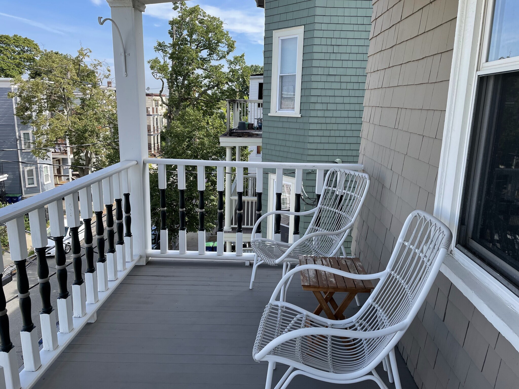 Front Balcony - 15 Belknap St