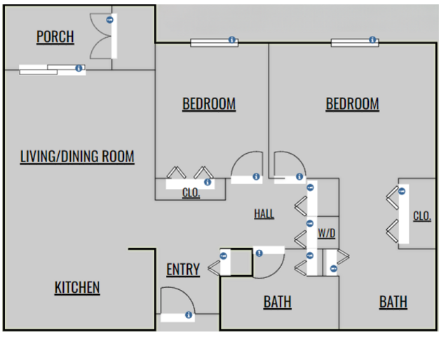 2x1 - Blue Springs Village Apartments