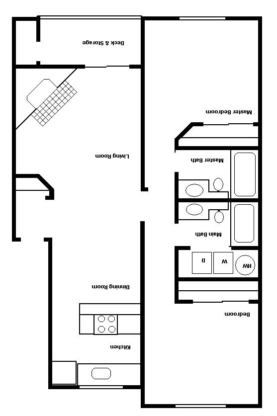 Floorplan - Clearwater Ridge Apartments