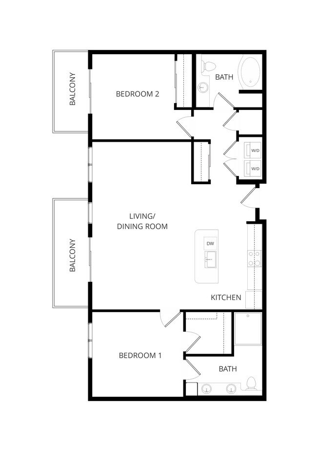 Floorplan - Gatsby Apartments