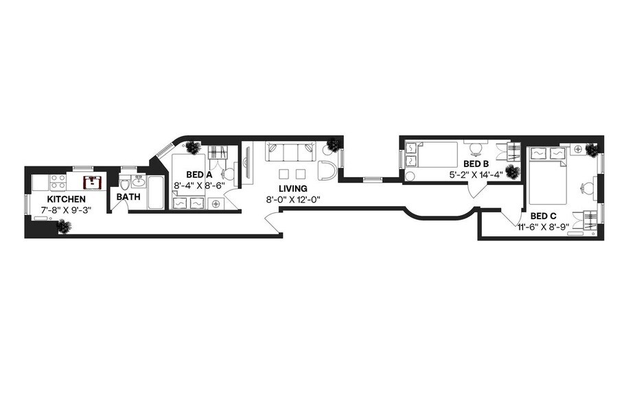 Building Photo - Room in Shared 3 bed/1 bath home