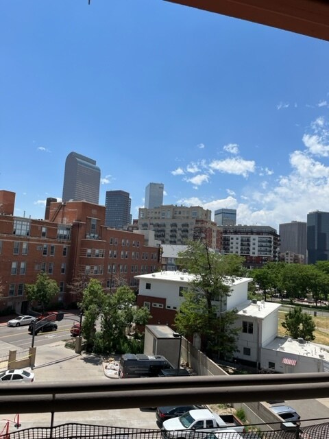 View from deck - 100 Park Ave W