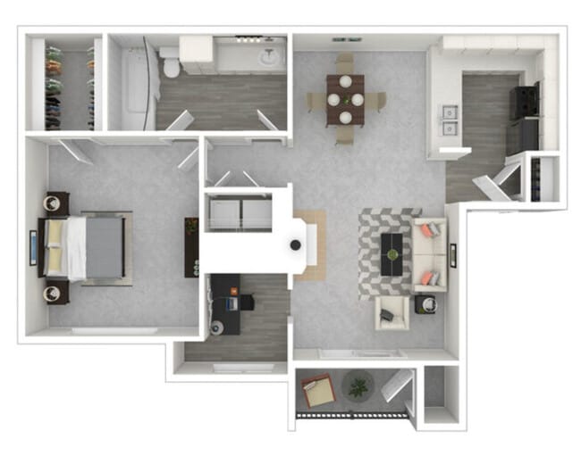 Floorplan - Amherst Apartments