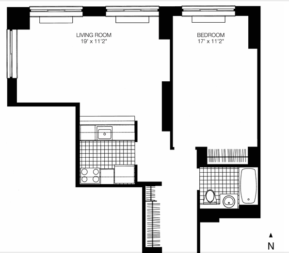 1BR/1BA - 345 East 94th Street