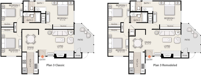 Floorplan - Woodbridge Pines Apartment Homes