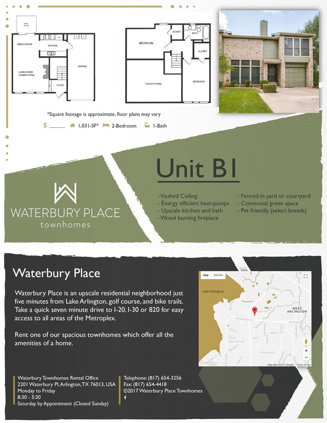 Floorplan - WATERBURY PLACE