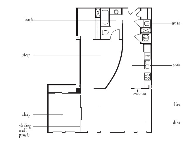 2BR/1BA - Bennie Dillon