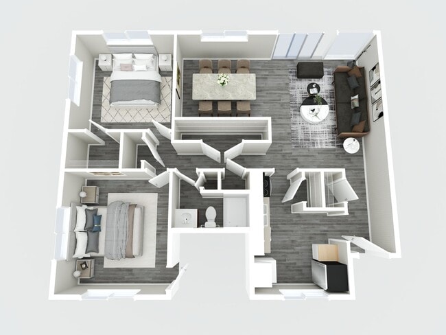 Floorplan - Monarch Apartments