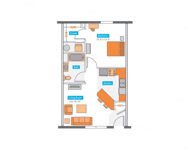 One Bedroom - Copper Beech Bowling Green