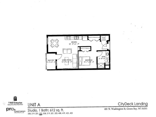 Floorplan - CityDeck Landing