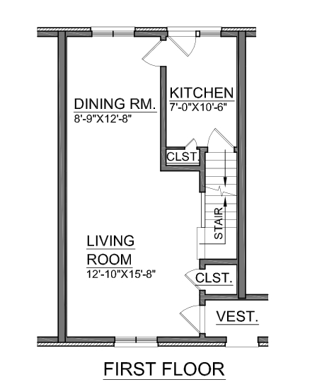 Floorplan - Vernier Terrace Apartments