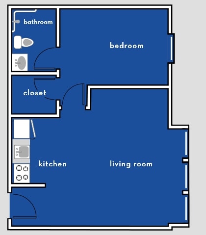 1BR/1BA - San Rafael Rotary Manor
