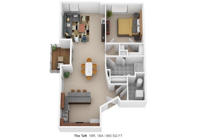 Floorplan - DeSales Flats Apartments*