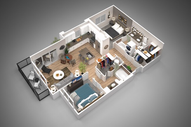 Floorplan - The Halsten at Chauncey Lane