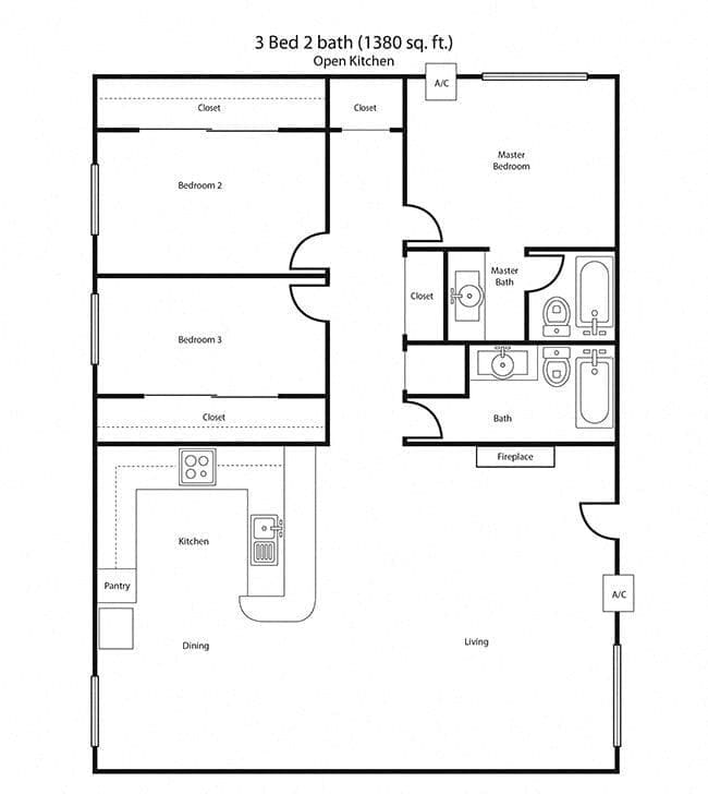 Floorplan - Villa Tramonti