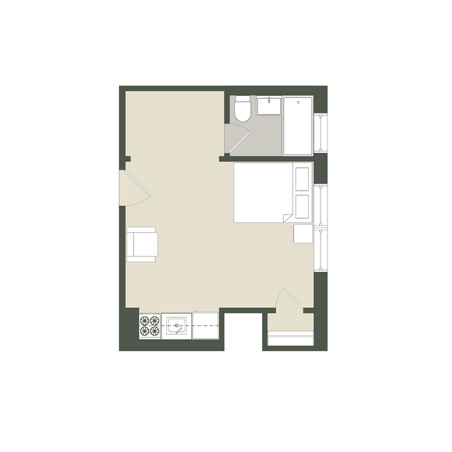 Floorplan - 420 W. Melrose St.