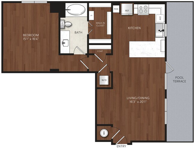 Floorplan - The Park at Katy Trail